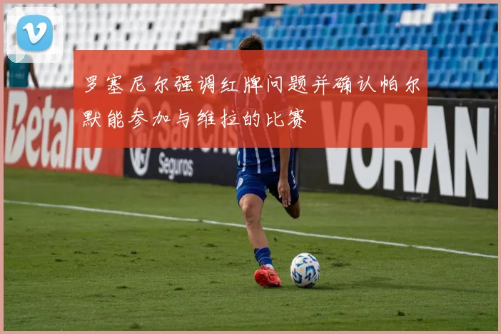 罗塞尼尔强调红牌问题并确认帕尔默能参加与维拉的比赛